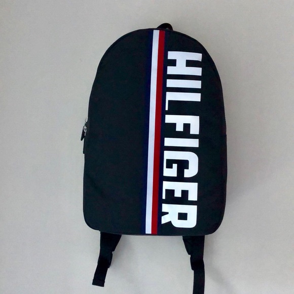 Tommy Hilfiger Black Flag Stripe Backpack main image 5